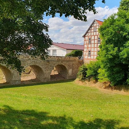 Ferienwohnungen An Der Schlossruine Herbsleben Buitenkant foto